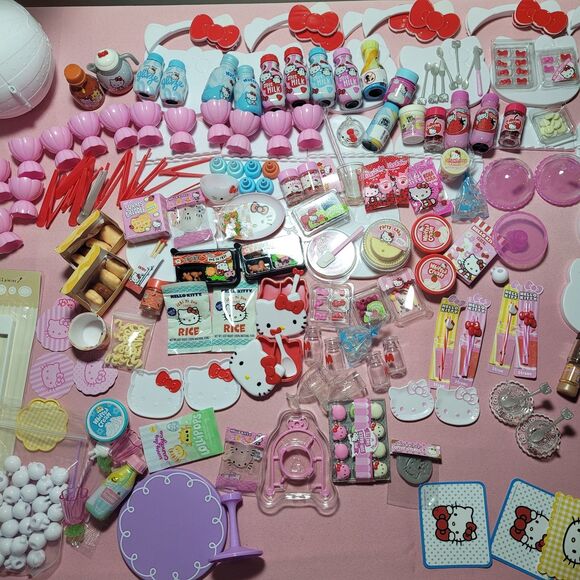 Hello Kitty MGA Make it Miniverse Food Lot Sanrio Parts Toy Barbie Y2K Miniature - Picture 4 of 16